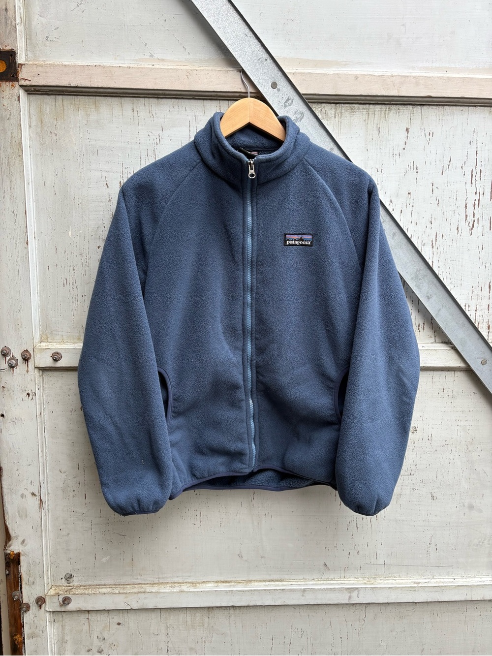 Vintage 90/00s Patagonia Mens Lightweight Fleece Zip Up Deep Pile Style Jacket S